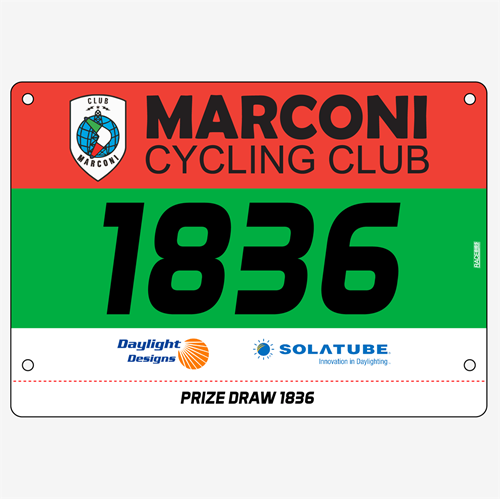 Show details for Full Colour Two Sided Race Bibs with Tear off Tags