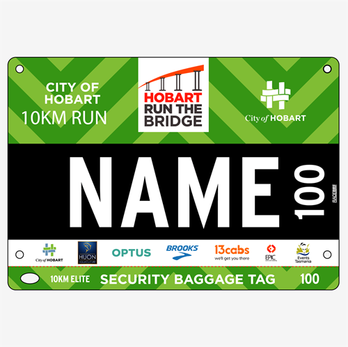 Show details for Full Colour One Sided Race Bibs with Tear off Tags