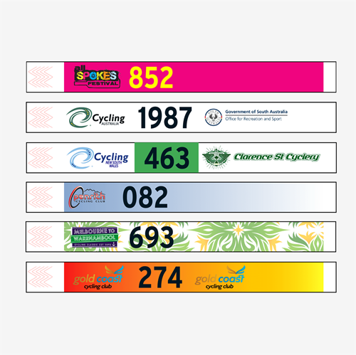 Show details for Full Colour One Sided Wrist Bands