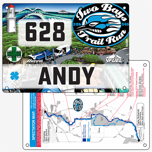 Show details for Full Colour Two Sided Race Bibs