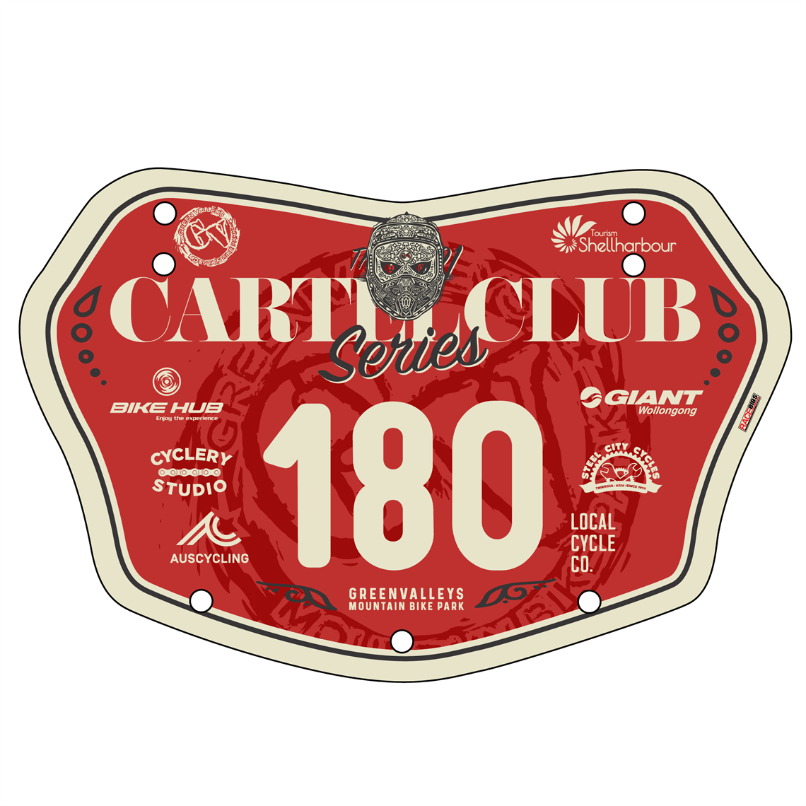 Show details for Full Colour One Sided Premium Bike Plates
