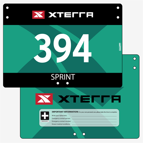 Show details for Full Colour Two Sided Economical Race Numbers