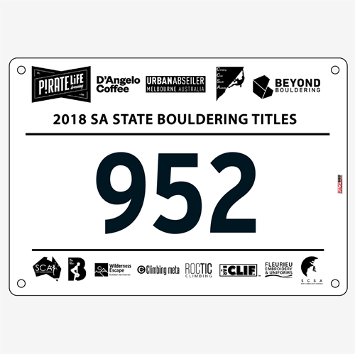 Show details for Full Colour One Sided Race Bibs