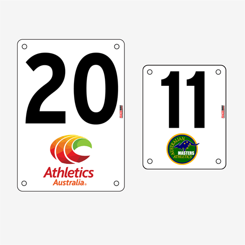 Show details for Hip  Lane Race Numbers