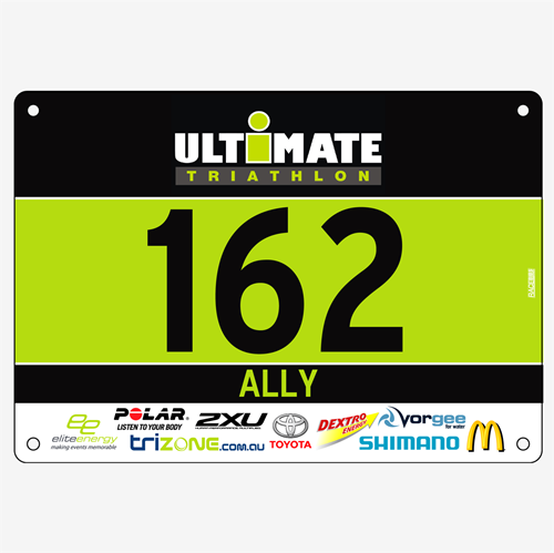 Show details for Full Colour One Sided Race Bibs