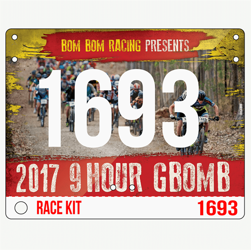 Show details for Full Colour One Sided Economical Race Numbers with Tear off Tags
