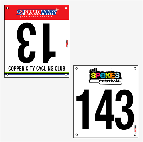 Show details for Full Colour One Sided UCI Race Bibs