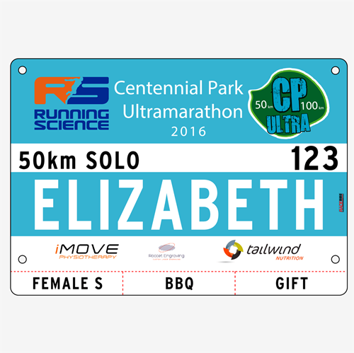 Show details for Full Colour Two Sided Race Bibs with Tear off Tags