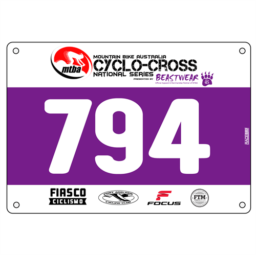 Picture of Full Colour One Sided Race Bibs