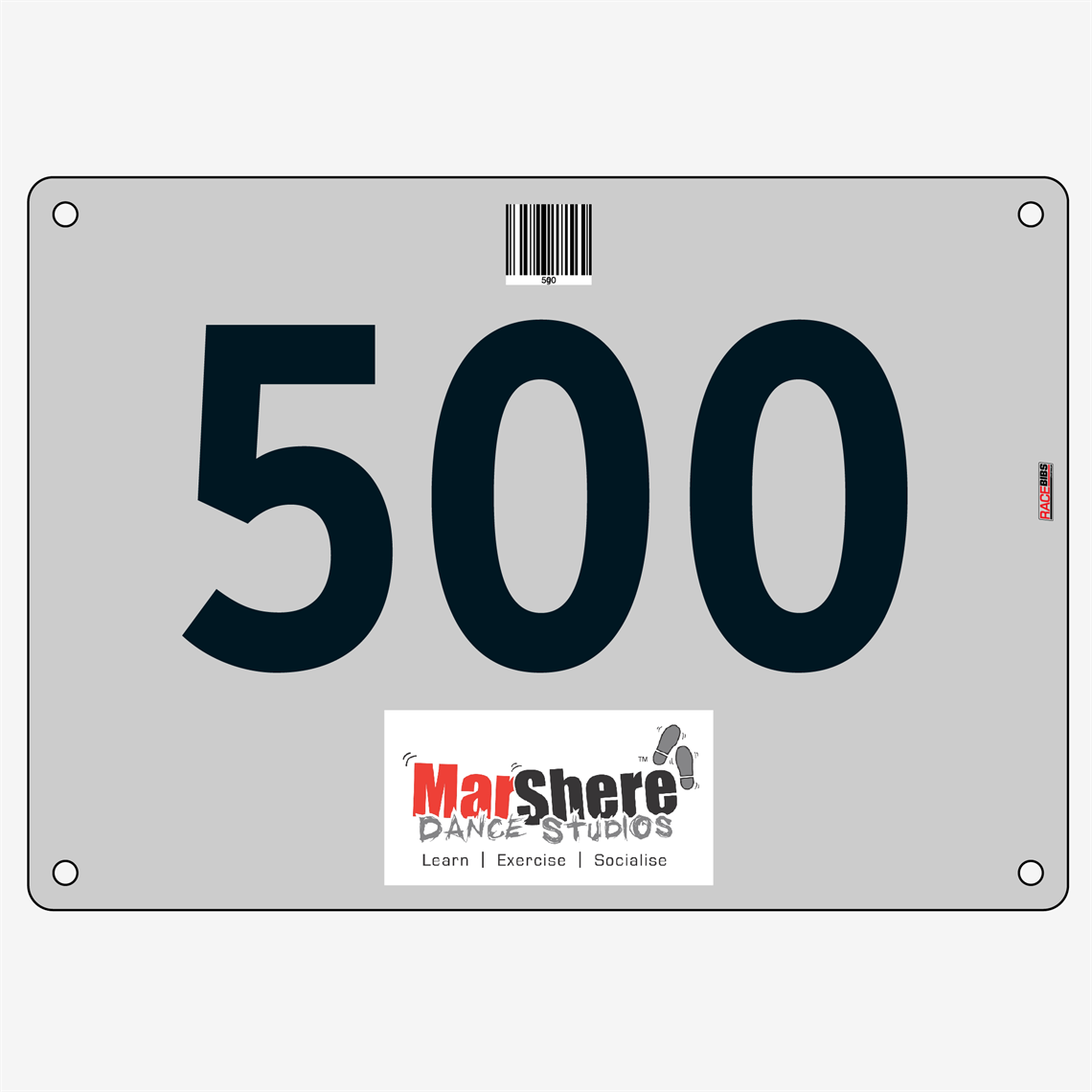 Show details for Full Colour One Sided Race Bibs