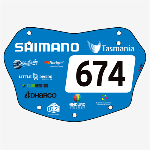 Show details for Full Colour One Sided Premium Bike Plates