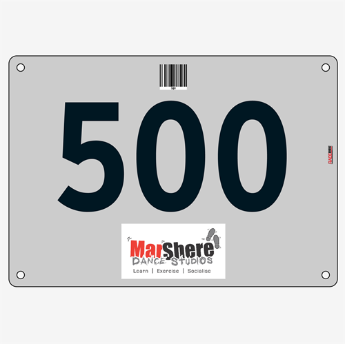 Show details for Full Colour One Sided Race Bibs