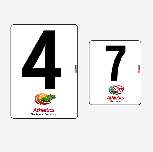 Show details for Hip  Lane Race Numbers