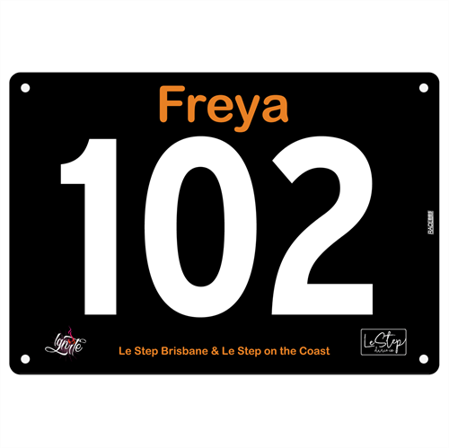 Picture of Full Colour One Sided Race Bibs