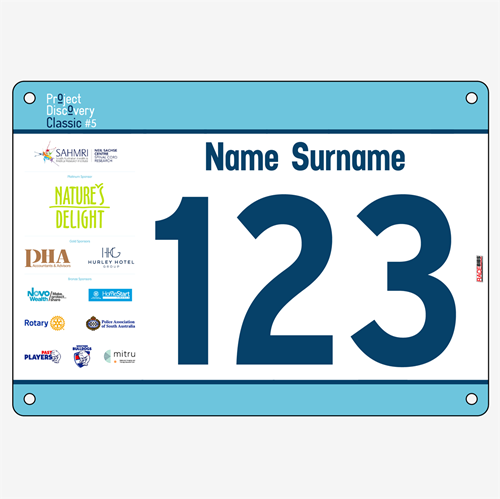 Show details for Full Colour One Sided Race Bibs