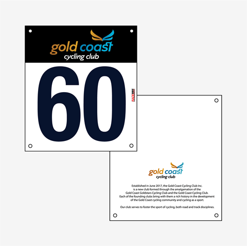 Show details for Full Colour Two Sided UCI Race Bibs