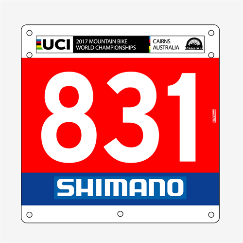 Show details for Full Colour One Sided Standard Bike Plates