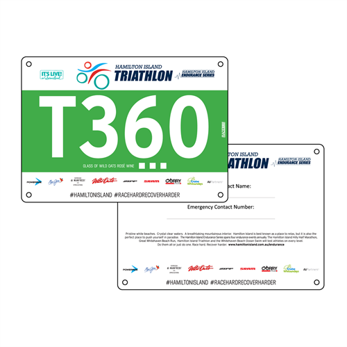 Picture of Full Colour Two Sided Race Bibs