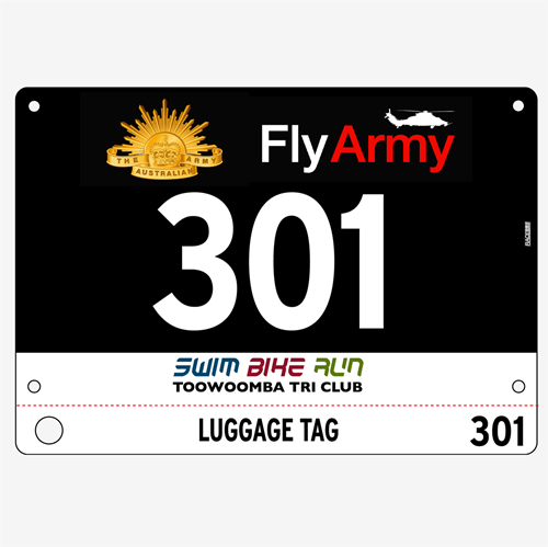 Show details for Full Colour One Sided Race Bibs with Tear off Tags